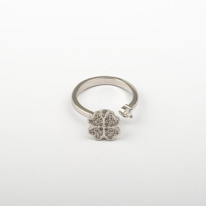 Anillo Anti-Estrés Julio Trébol Dorado