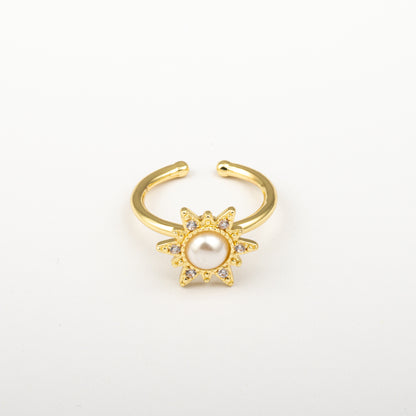 Anillo Anti-Estrés Julio Isalia Sol Dorado