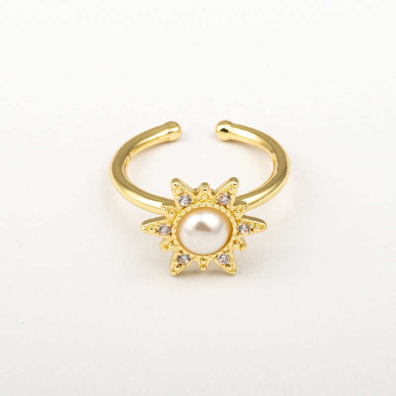 Anillo Anti-Estrés Julio Isalia Sol Dorado