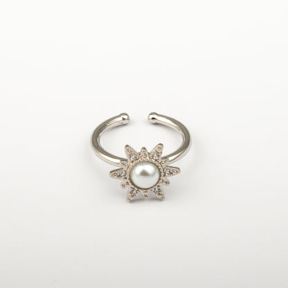 Anillo Anti-Estrés Julio Isalia Sol Plateado