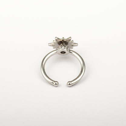 Anillo Anti-Estrés Julio Isalia Sol Plateado