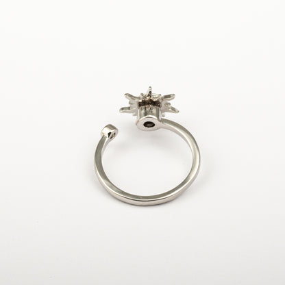 Anillo Anti-Estrés Julio Sol Plateado