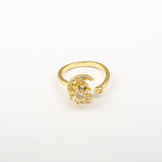 Anillo Anti-Estrés Julio Arcaesa Dorado