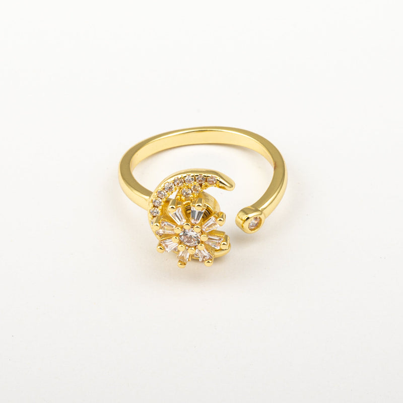 Anillo Anti-Estrés Julio Arcaesa Dorado