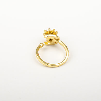 Anillo Anti-Estrés Julio Arcaesa Dorado