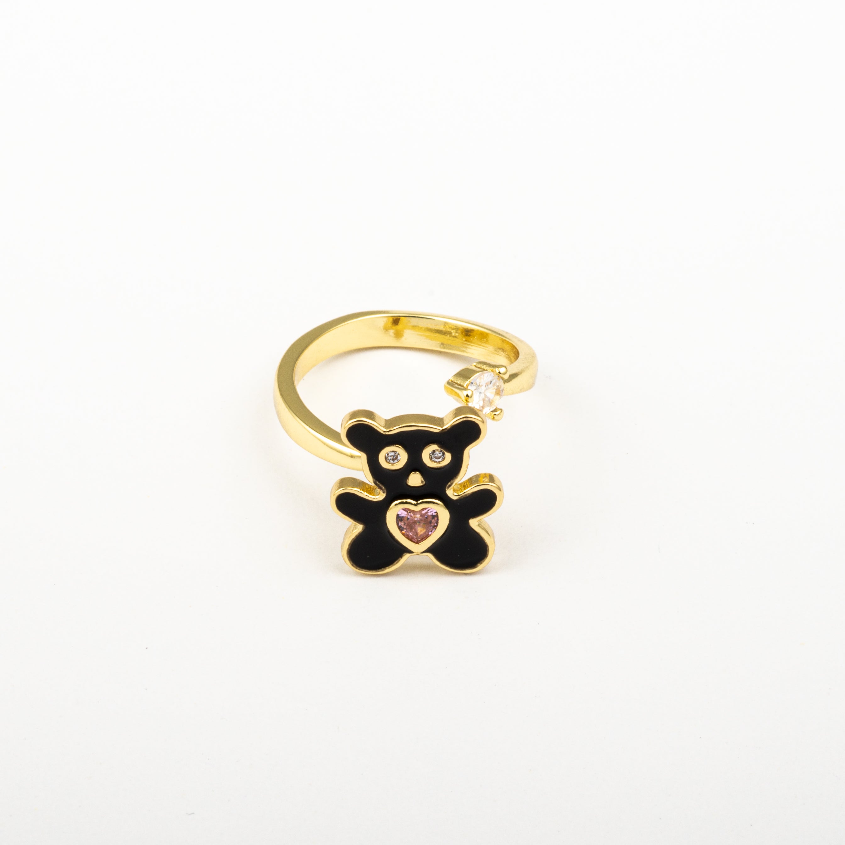 Anillo Anti-Estrés Julio Osito Dorado