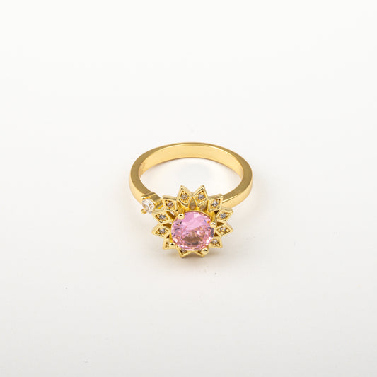 Anillo Anti-Estrés Julio Maraena Rosa Dorado