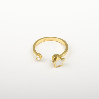 Anillo Anti-Estrés Julio Estrellita Dorado