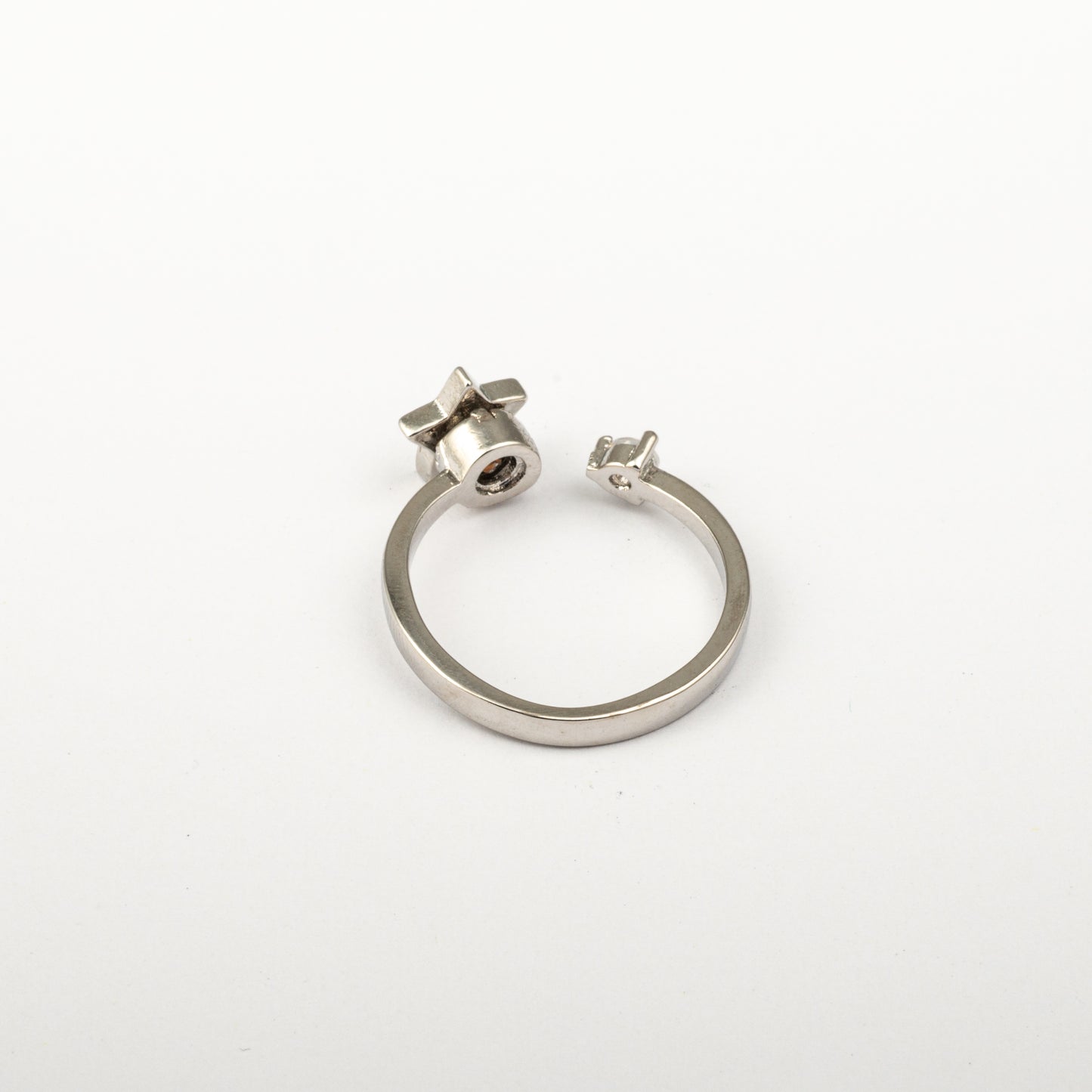 Anillo Anti-Estrés Julio Estrellita Plateado