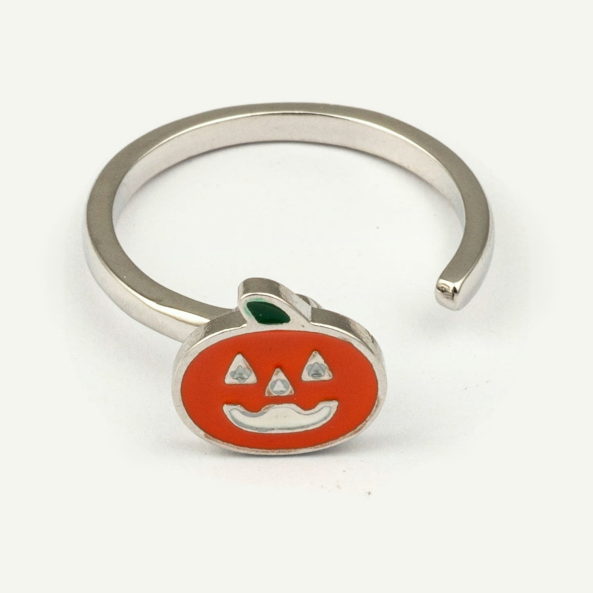 Anillo Anti-Estrés Julio Calabaza Plateado