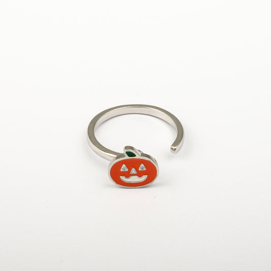 Anillo Anti-Estrés Julio Calabaza Plateado