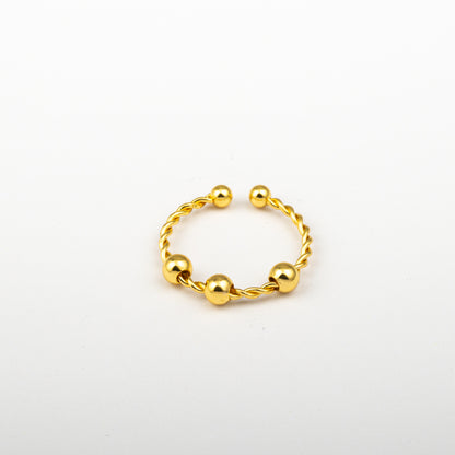 Anillo Anti-Estrés Deslizante Trenza Julio Dorardo