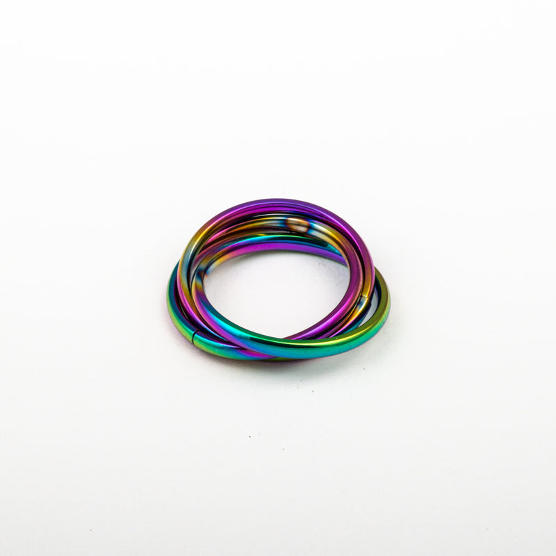Anillo Anti-Estrés Triple Aro Julio Tornasol