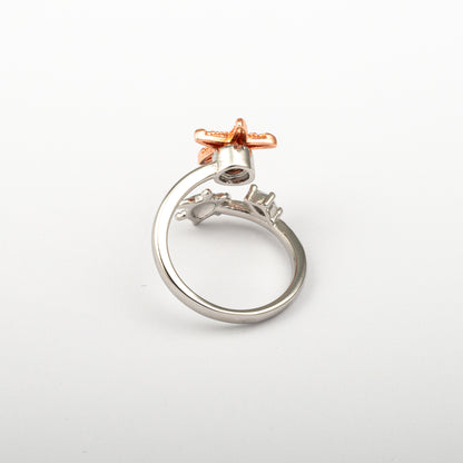 Anillo Anti-Estrés Plata S925 Tortuga y Estrella