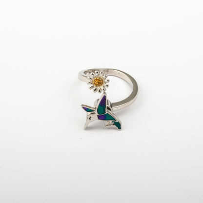Anillo Anti-Estrés Julio Colibrí Brillante