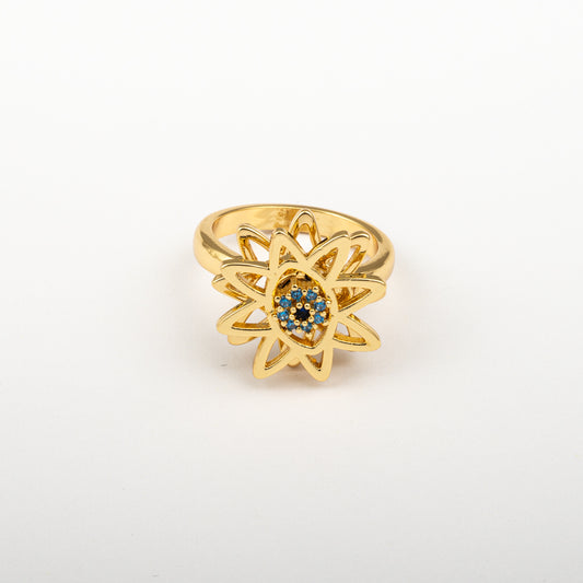Anillo Anti-Estrés Julio Calalia Dorado