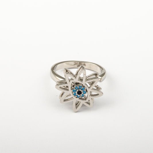 Anillo Anti-Estrés Julio Calalia Plateado