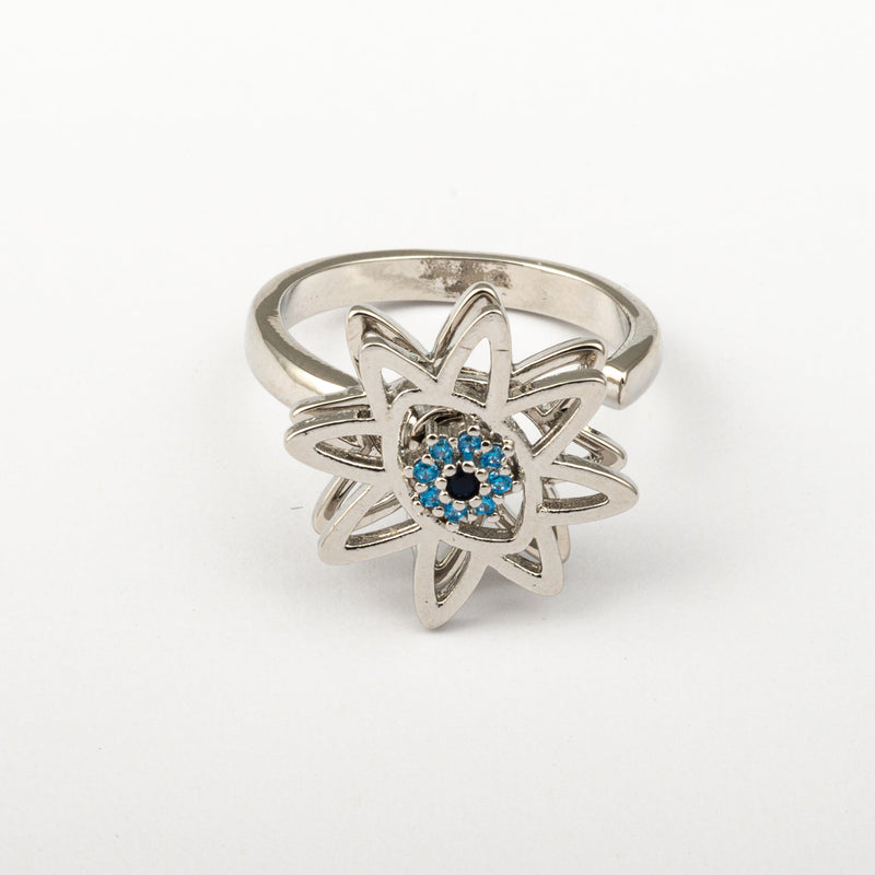 Anillo Anti-Estrés Julio Calalia Plateado