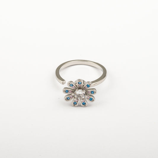Anillo Anti-Estrés Julio Auralia Plateado