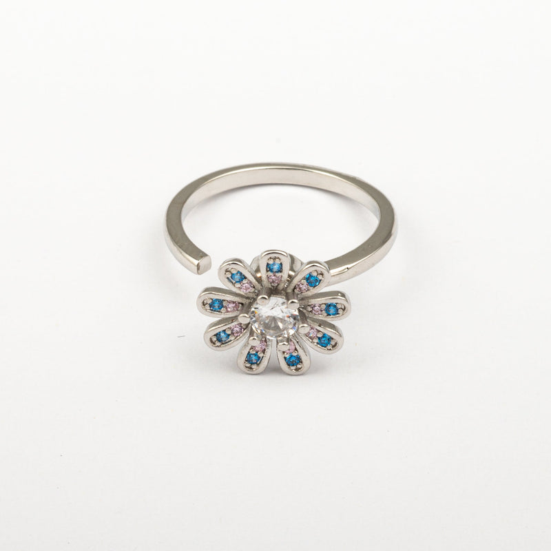 Anillo Anti-Estrés Julio Auralia Plateado