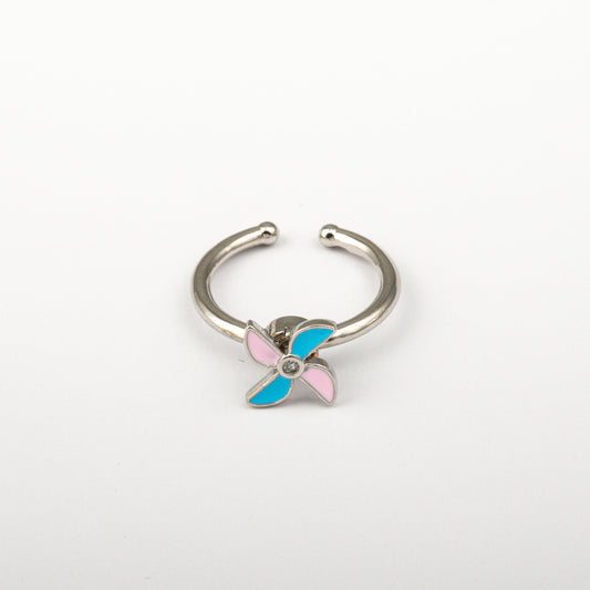 Anillo Anti-Estrés Julio Molino Plateado