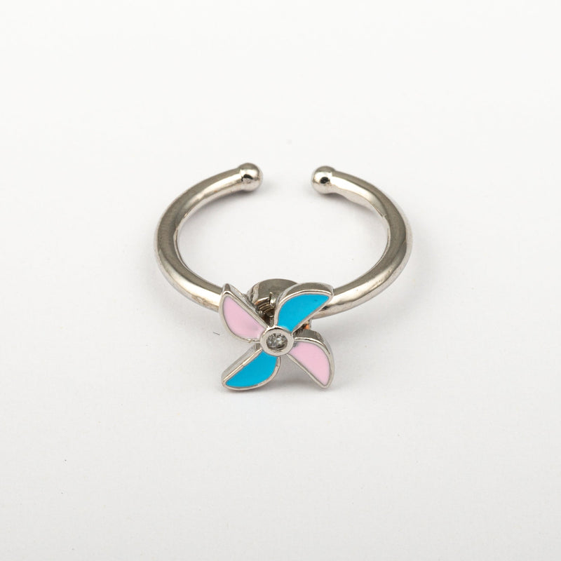 Anillo Anti-Estrés Julio Molino Plateado