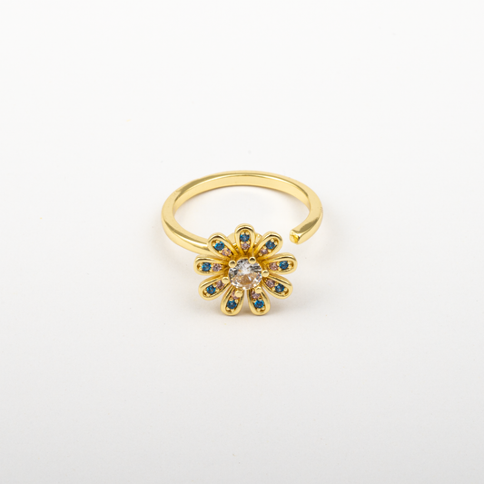Anillo Anti-Estrés Julio Auralia Dorado