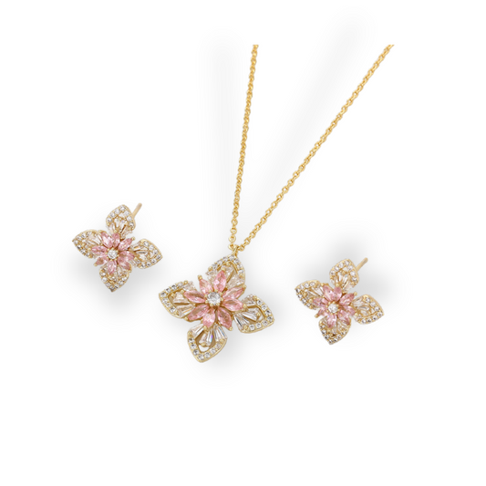 Set Collar + Aretes Faynore