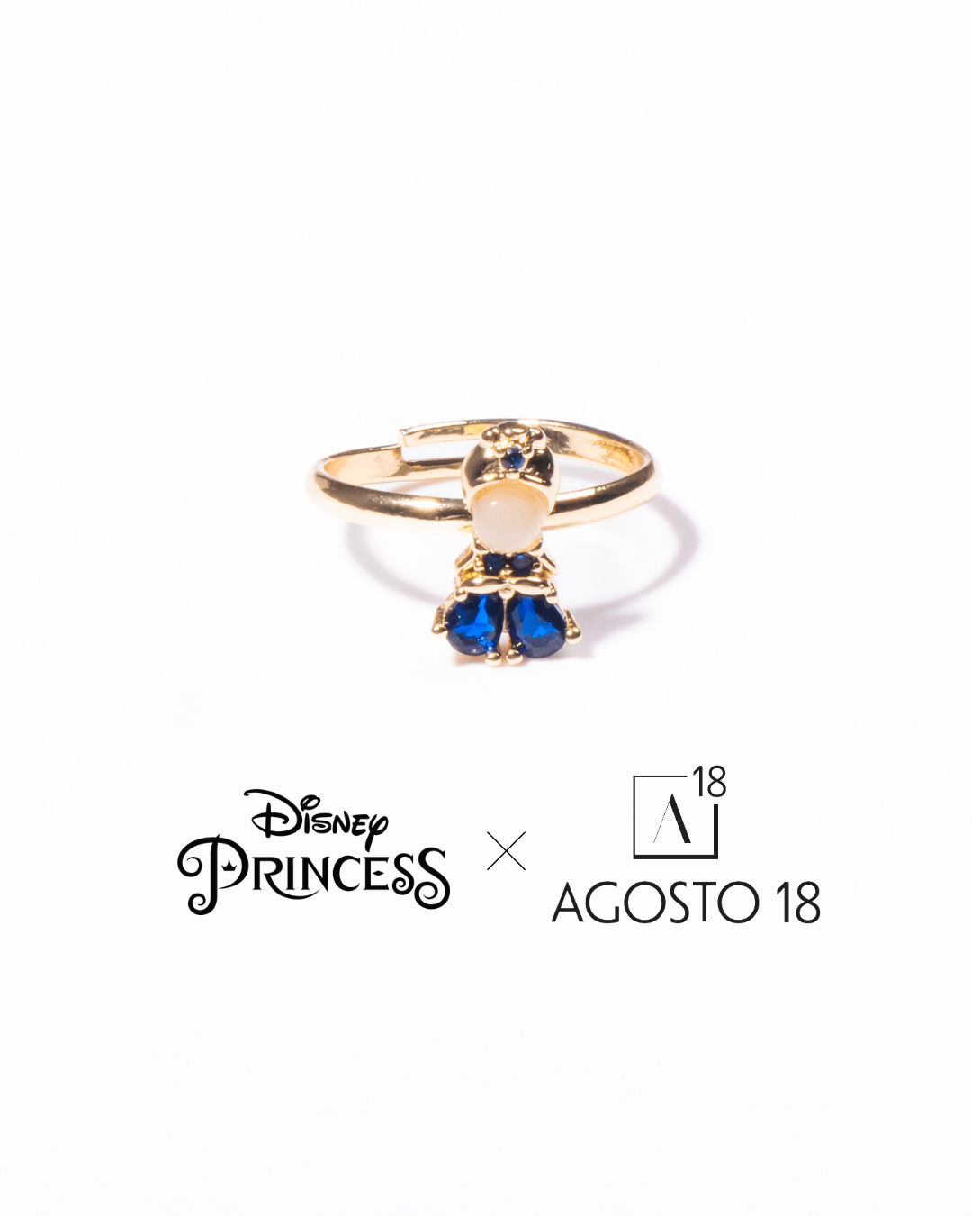 Anillo Princesas Cenicienta