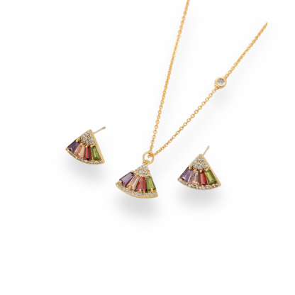 Set Collar + Aretes Lorarlys