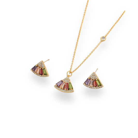 Set Collar + Aretes Lorarlys