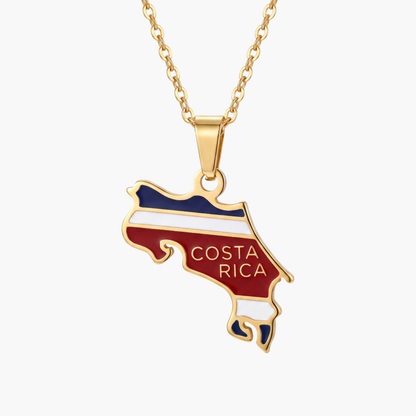 Collar Mapa Costa Rica · Agosto 18
