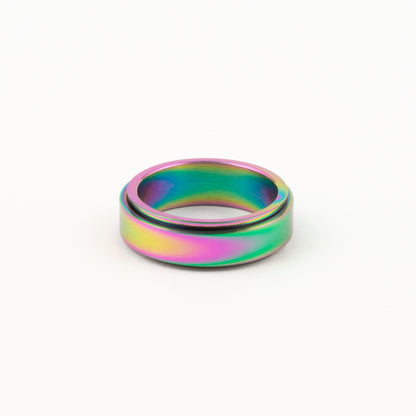 Anillo Deslizante Liso Tornasol