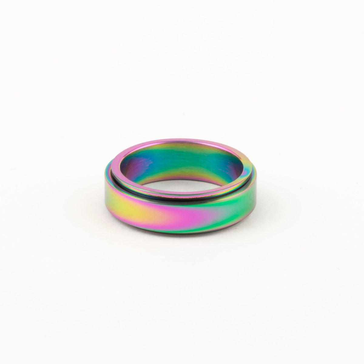 Anillo Deslizante Liso Tornasol