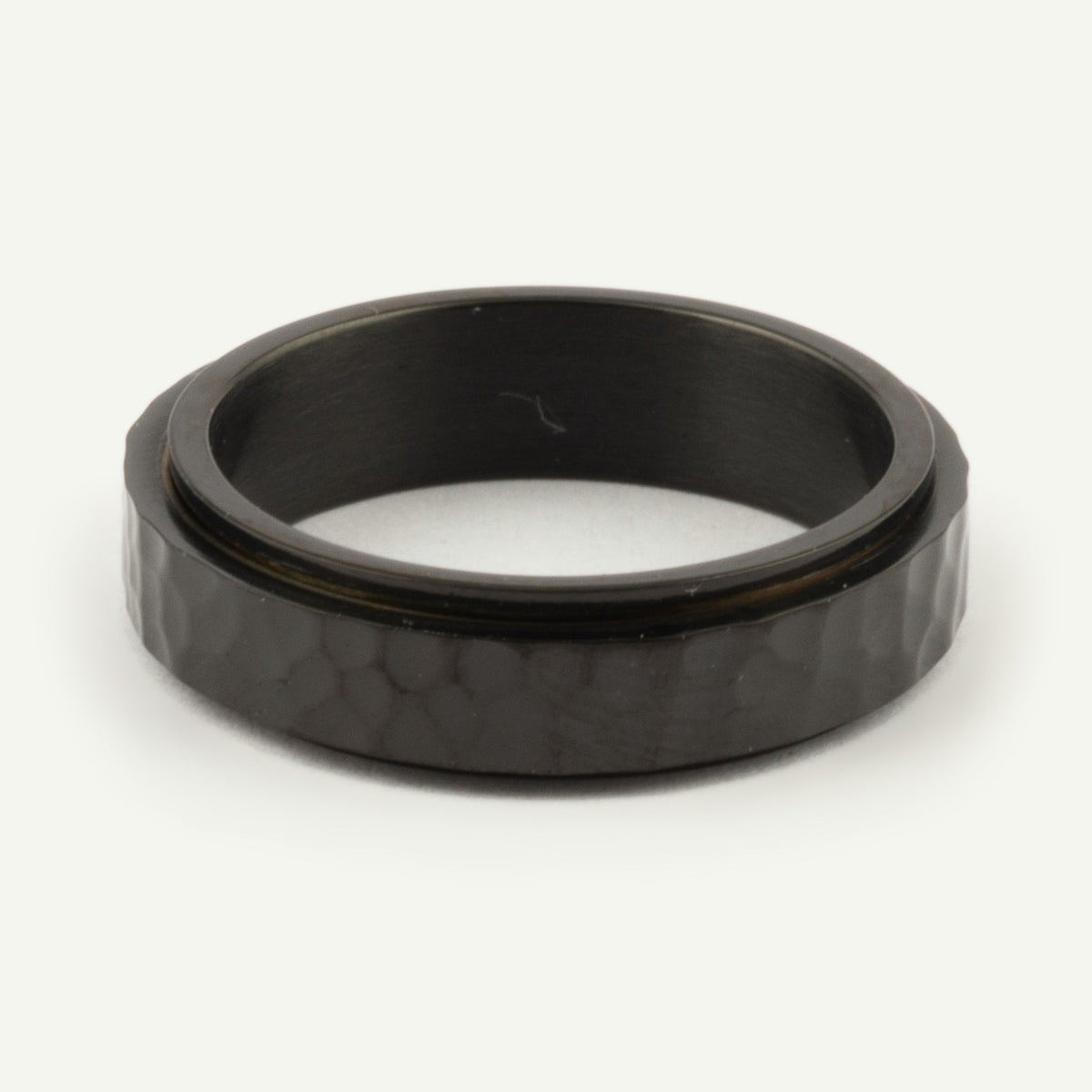 Anillo Deslizante Hammered