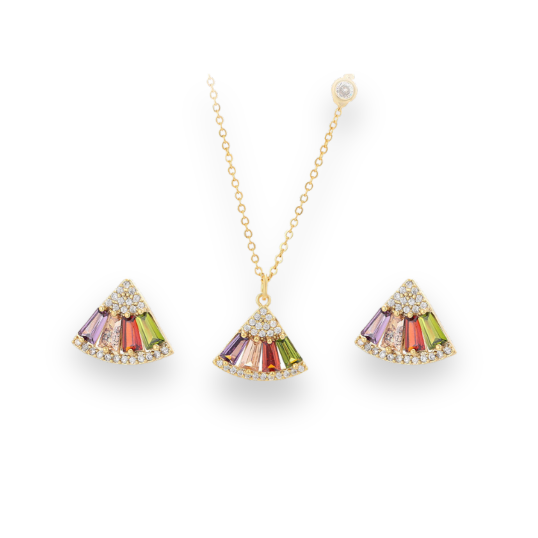 Set Collar + Aretes Lorarlys