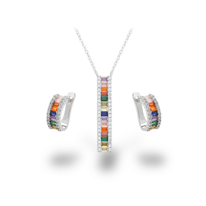 Set Collar + Aretes Wylareth