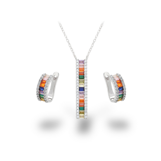 Set Collar + Aretes Wylareth
