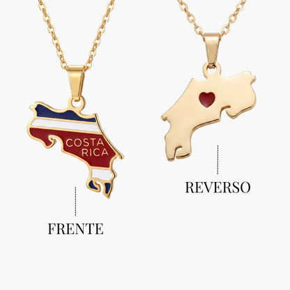 Collar Mapa Costa Rica · Agosto 18