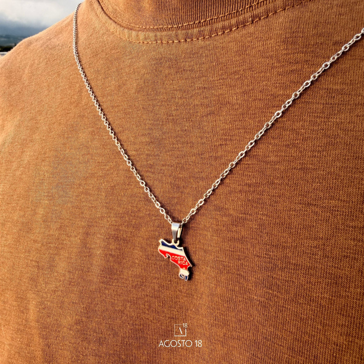 Collar Mapa Costa Rica · Agosto 18