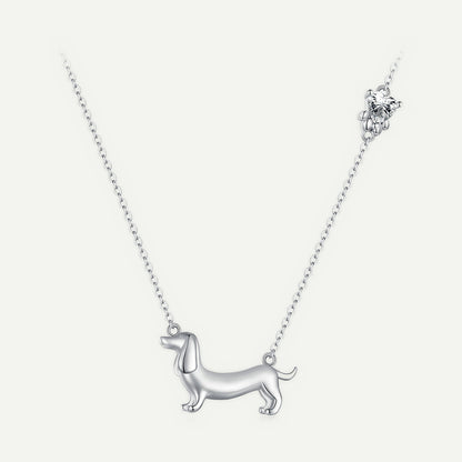 Collar Plata S925 Salchicha