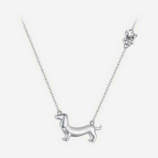 Collar Plata S925 Salchicha