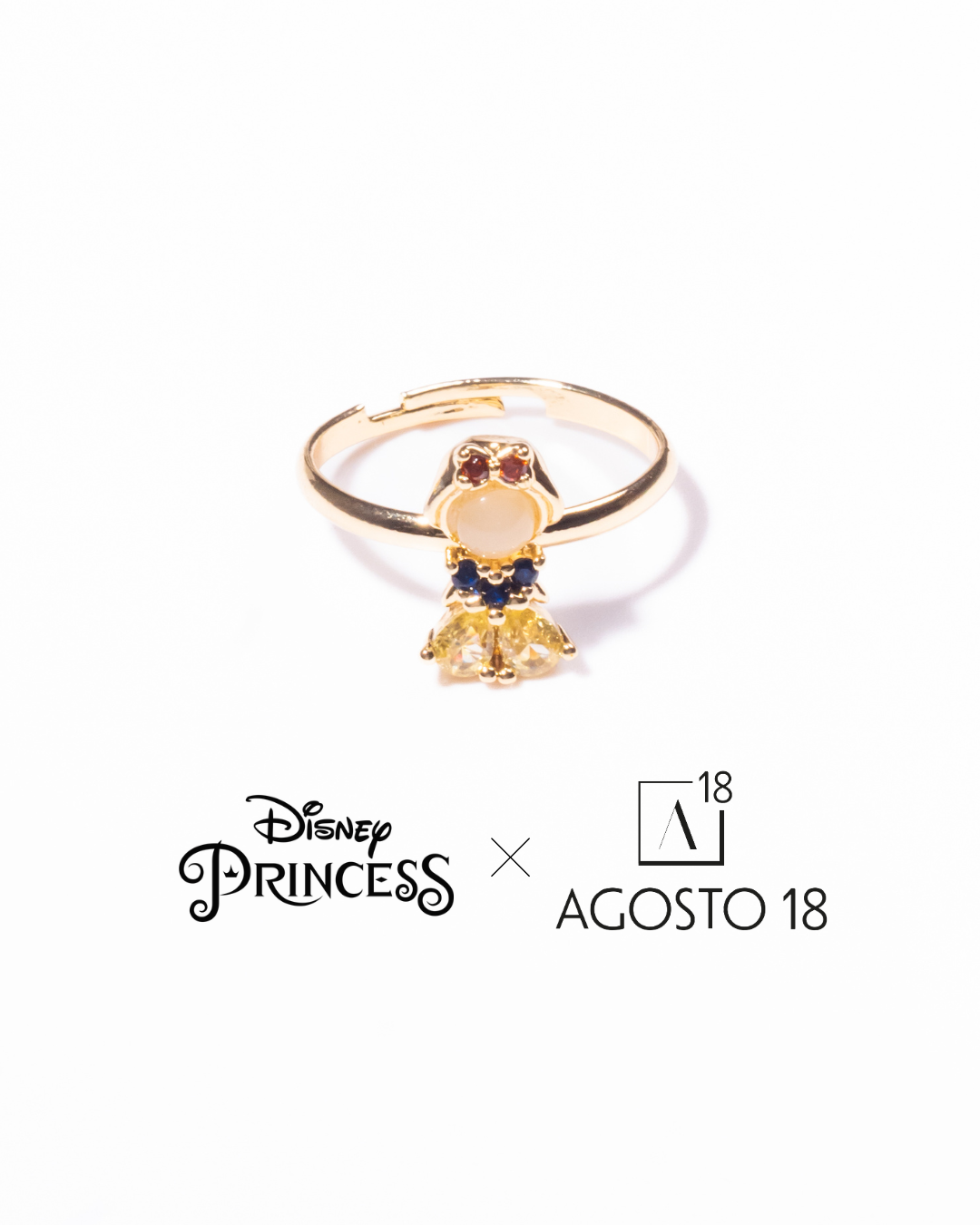 Anillo Princesas Blancanieves