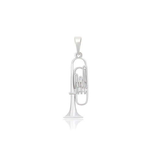 Trumpet Gold Pendant