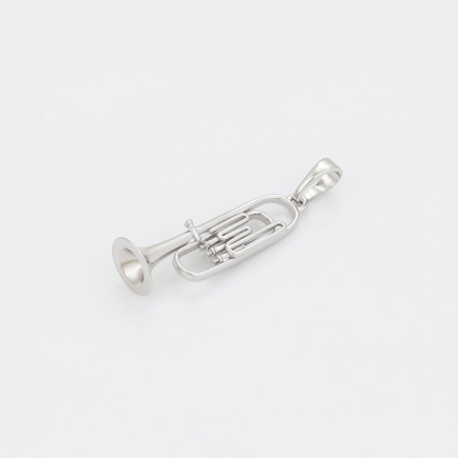Trumpet Gold Pendant
