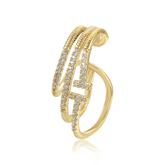 JAIPUR GOLD EARCUFF