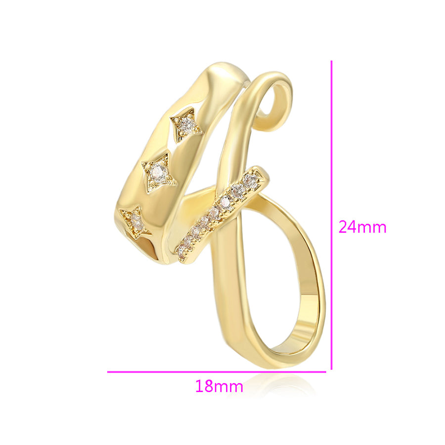 PUNE GOLD EARCUFF