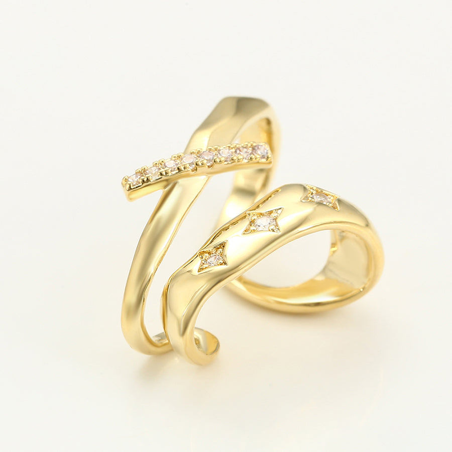 PUNE GOLD EARCUFF