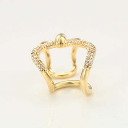 BHOPAL GOLD EARCUFF