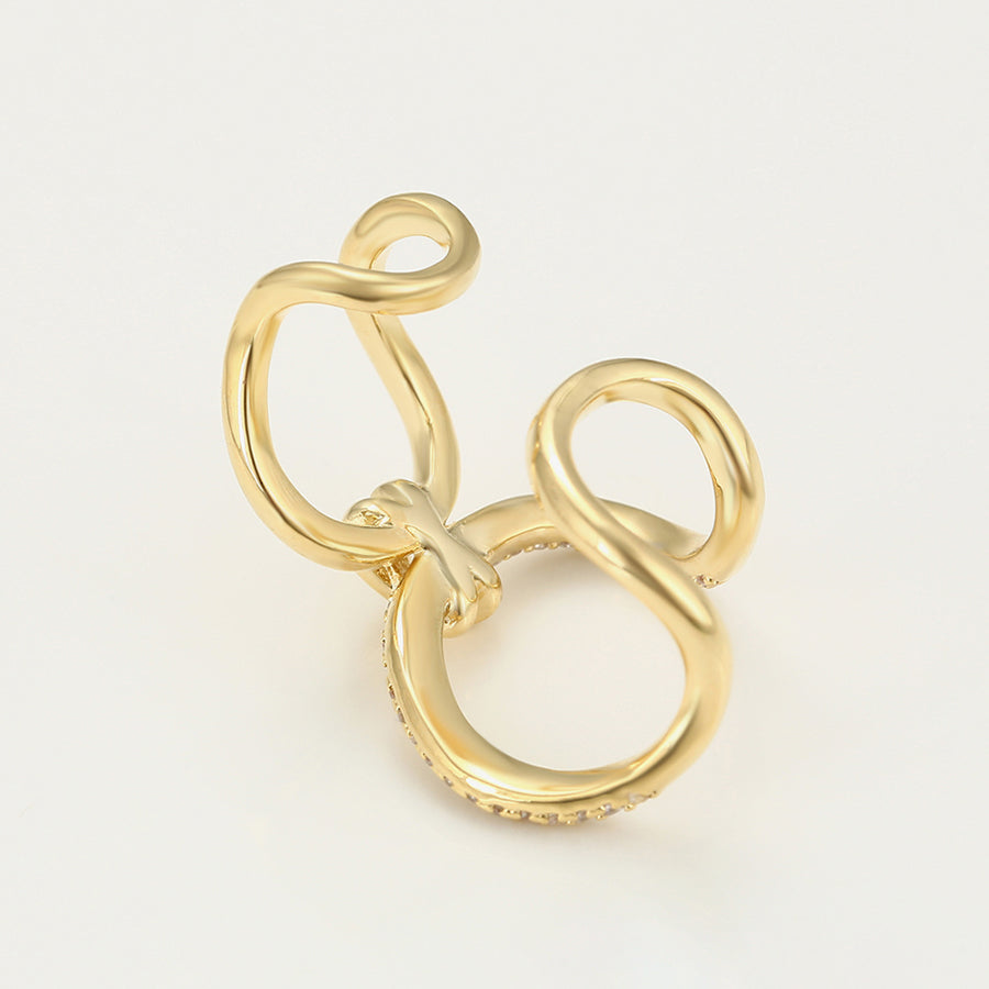 BHOPAL GOLD EARCUFF